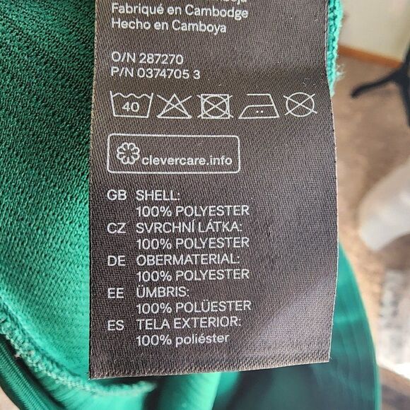 H&M Women’s 100% Polyester The Pencil Skirt Forest Green Size S - Picture 6 of 6